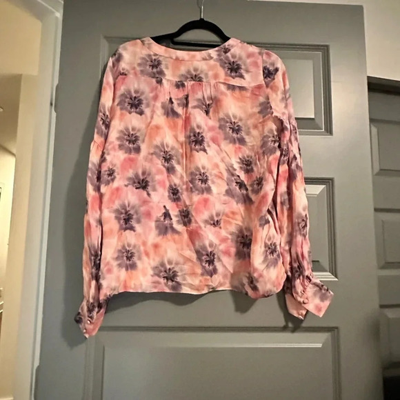 NWT Parker Floral Blouse Sz Large - Picture 4 of 5